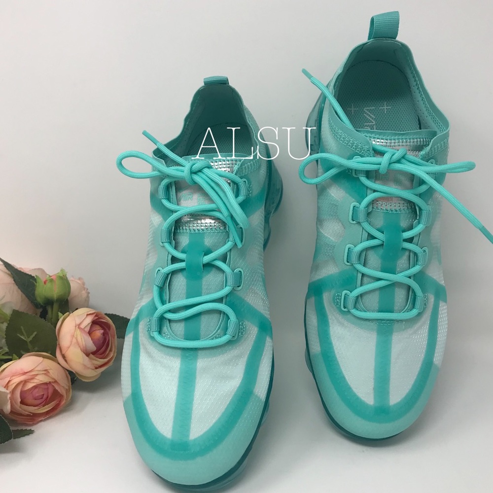Nike Air VaporMax 2019 Teal Tint W AUTHENTIC - Picture 4 of 8